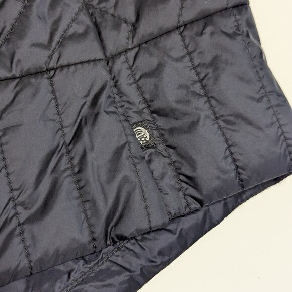 Mountain Hardwear Trekkin Insulated Mini Skirt Black Puffy Womens Large Gorpcore - Picture 6 of 6